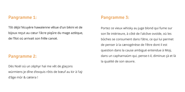 Google Docs _ Documents Courts - Exercice : Le Pangramme